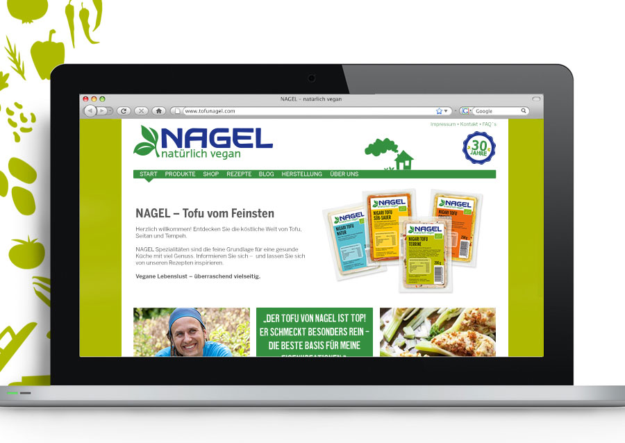 Nagel Website Programmierung Illustration