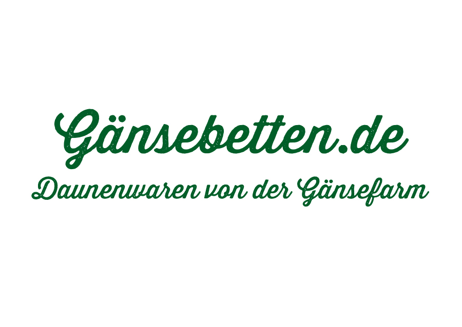 gänsebetten gaensebetten Logogestaltung Design Claimentwicklung