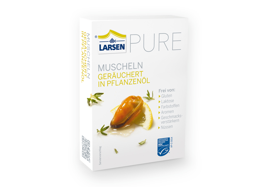 Larsen PURE Packshot Fotokonzept