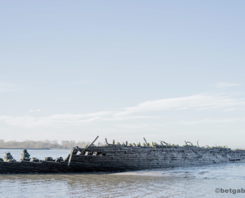 schiffswrack wrack polsjernan elbe elbstrand falkensteiner ufer