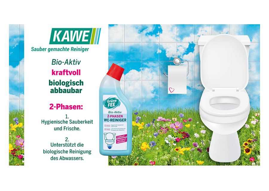 Markenbanner Grüne Fee WC-Reiniger